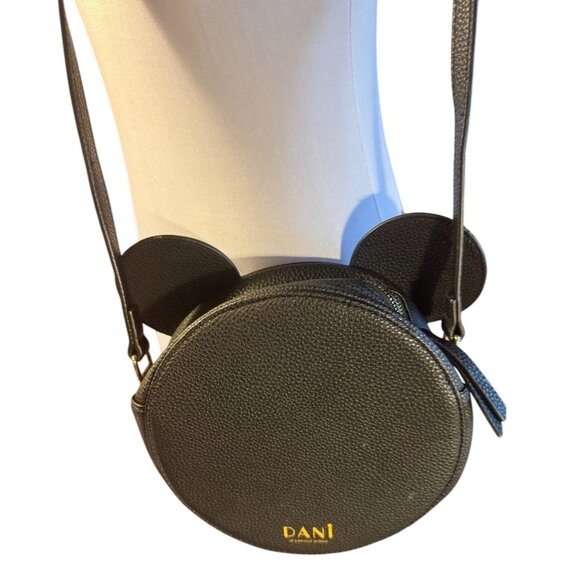 Disney Mickey Mouse Crossbody Bag By Danielle Nicole Faux Leather Black & Red - Picture 5 of 11